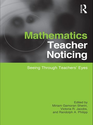 cover image of Mathematics Teacher Noticing